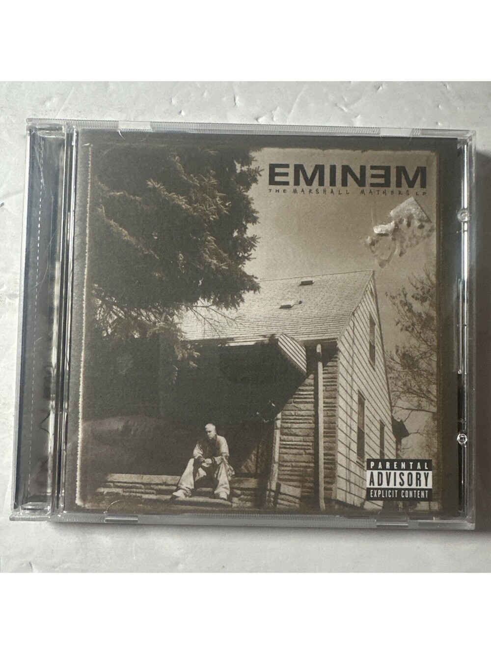 Eminem – The Marshall Mathers LP CD 2000 Hip Hop Aftermath Porch Cover